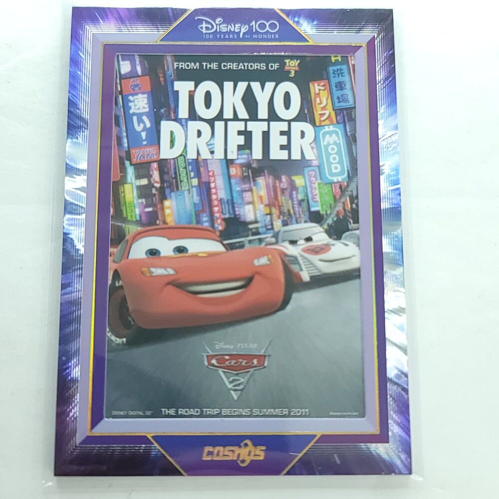 Cars Tokyo Drifter 2023 Kakawow Cosmos Disney  100 All Star Movie Poster 142/288
